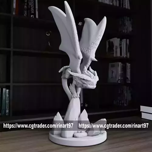 smolder 3d print model from league of legends