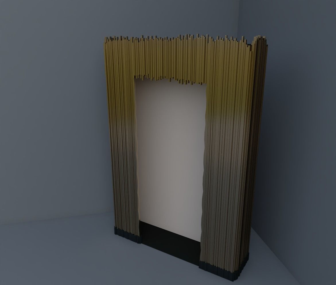 Wardrobe Free 3D model_1