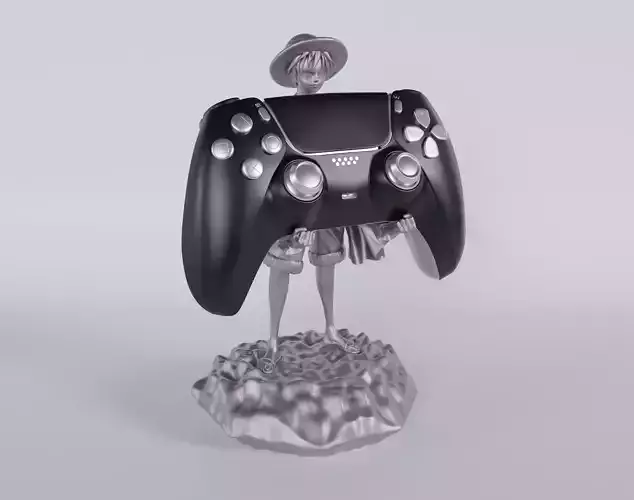 Straw Hat Luffy Controller Stand 3D print model