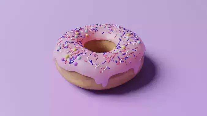 Donuts 3D model