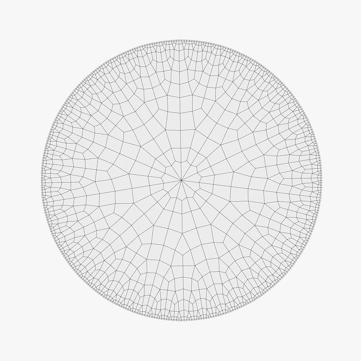 World menagerie wetherby garden stool 3D model_5