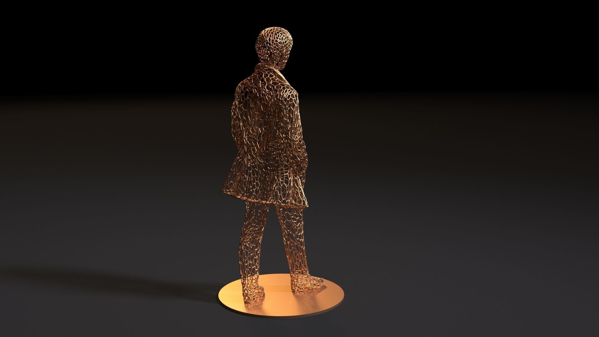 George Harrison The Beatles 3D print model_5