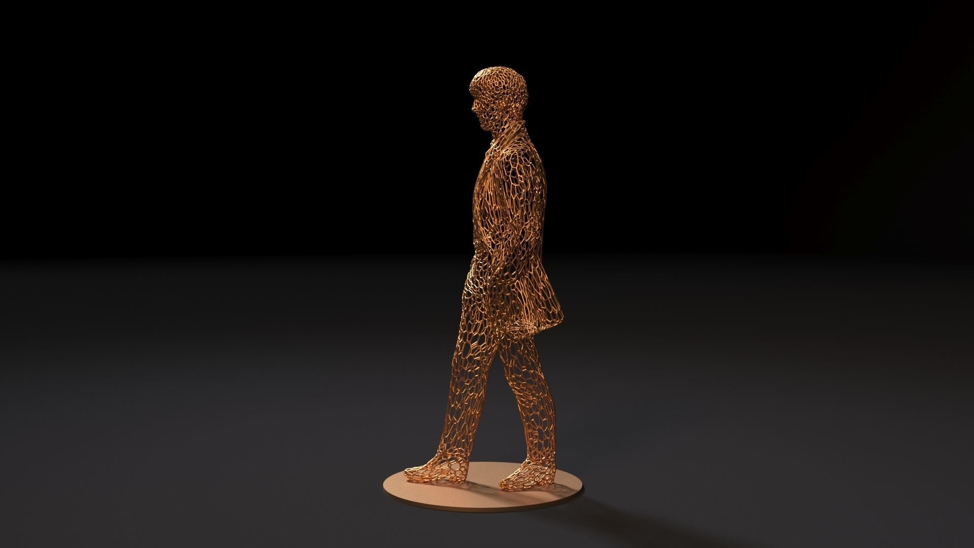 George Harrison The Beatles 3D print model_2