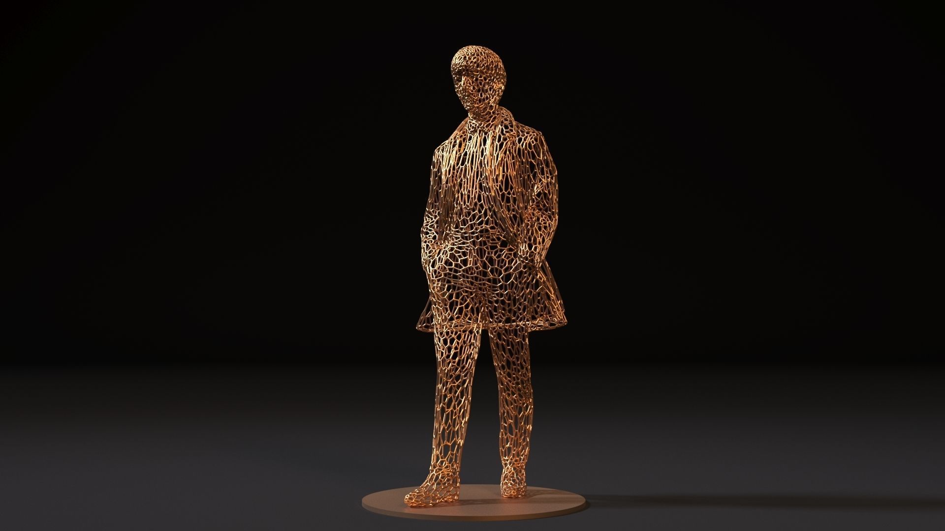 George Harrison The Beatles 3D print model_9