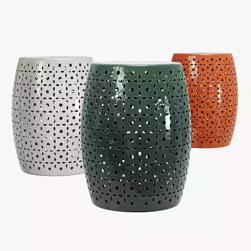Zentique lovell garden stool