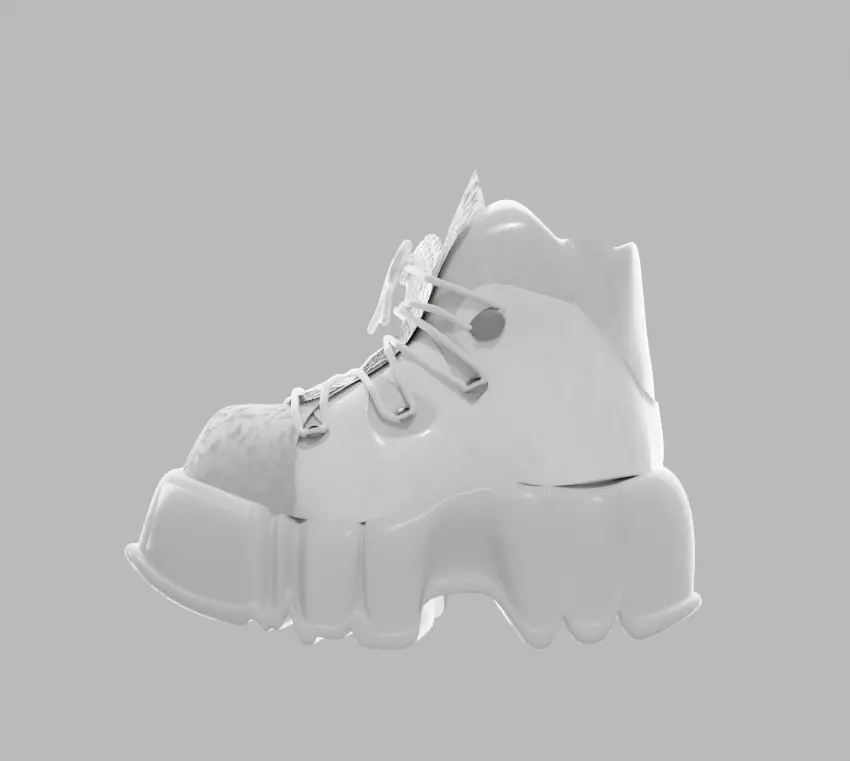 New Rock BV Shoes 3D model
