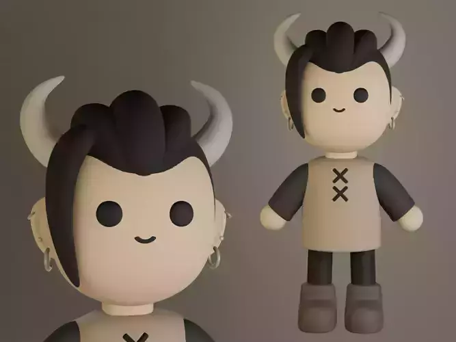 Cute character Devil