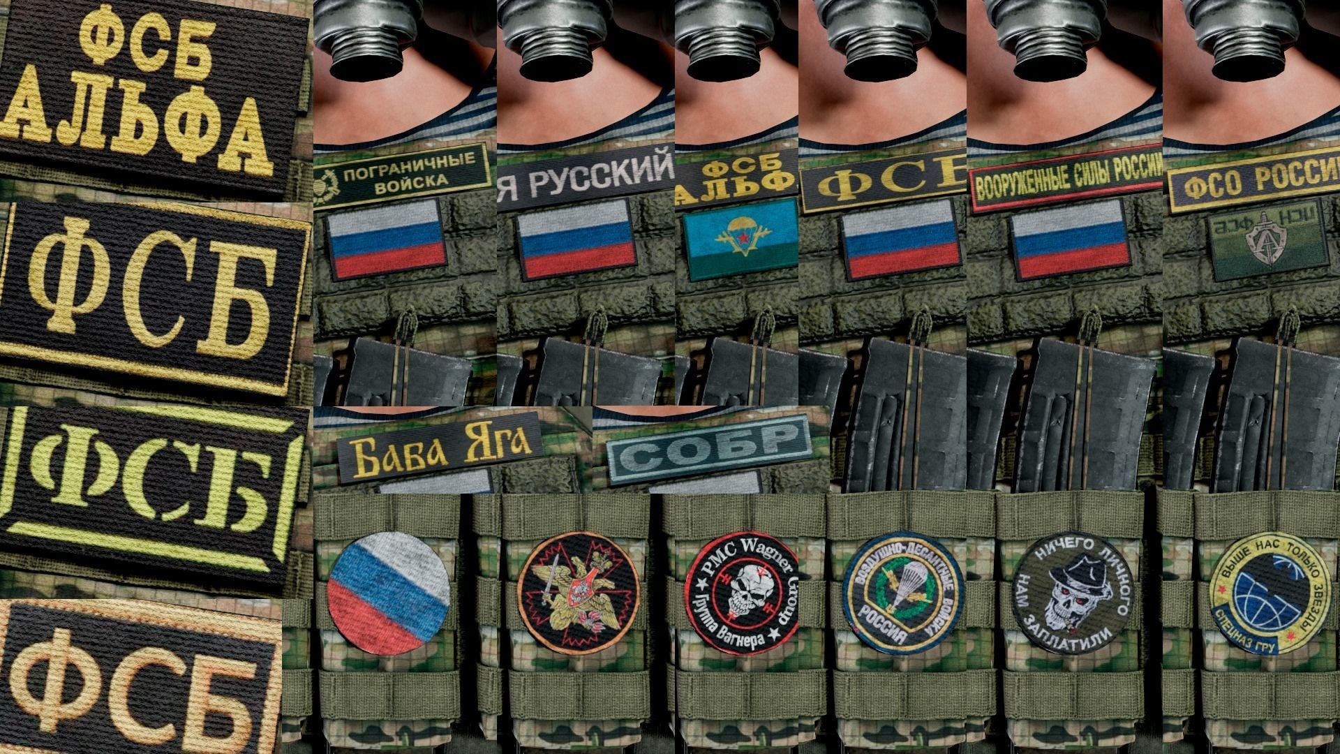 MODULAR RUSSION-SOLDIER PACK Low-poly 3D model_17