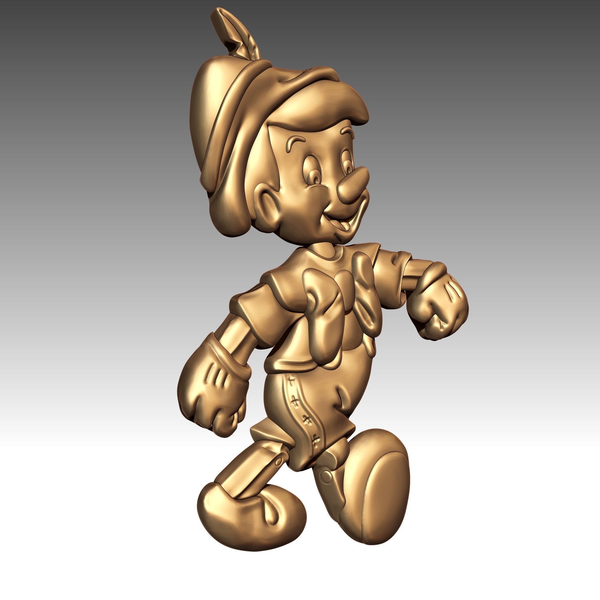 Pinocho 3D print model_3