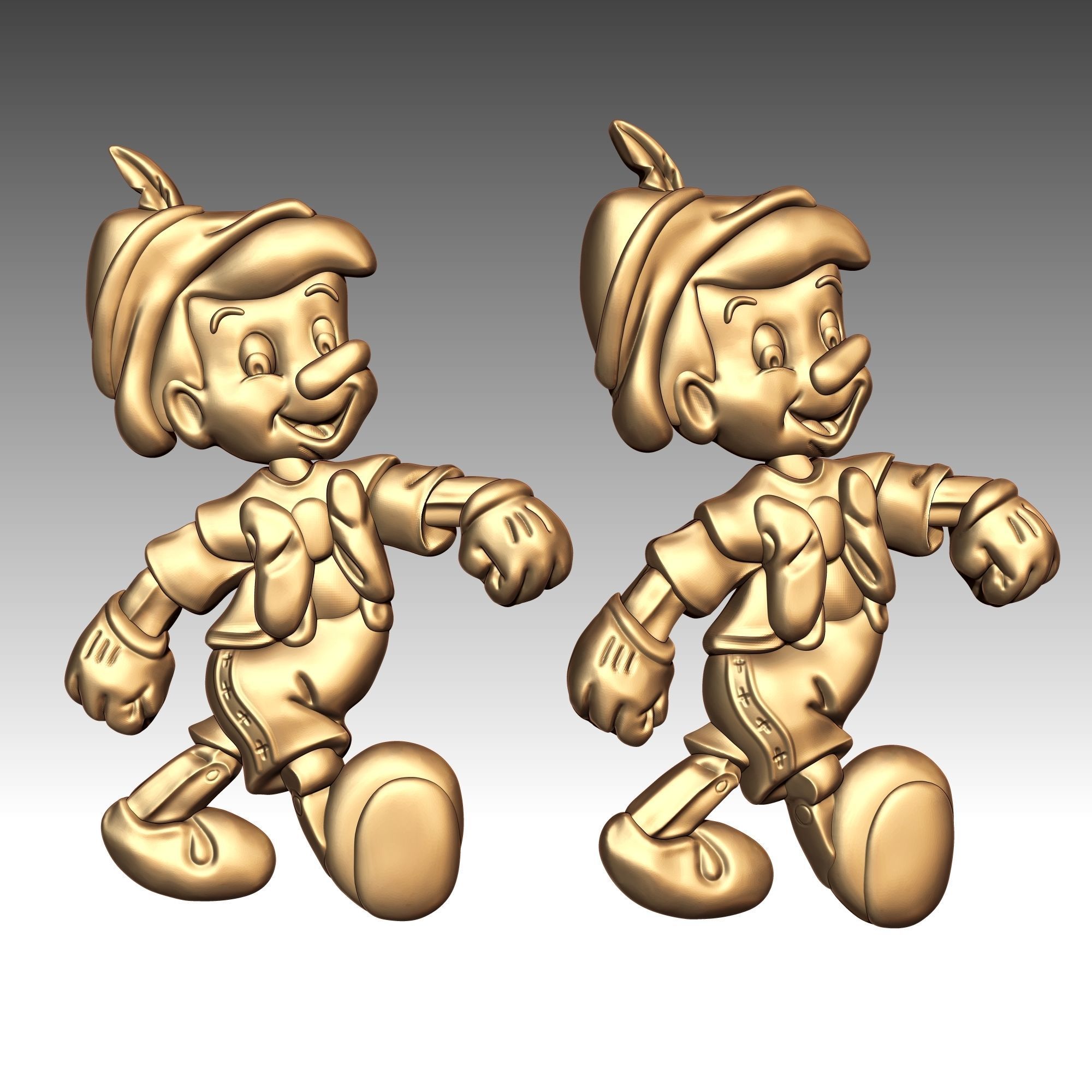 Pinocho 3D print model_1