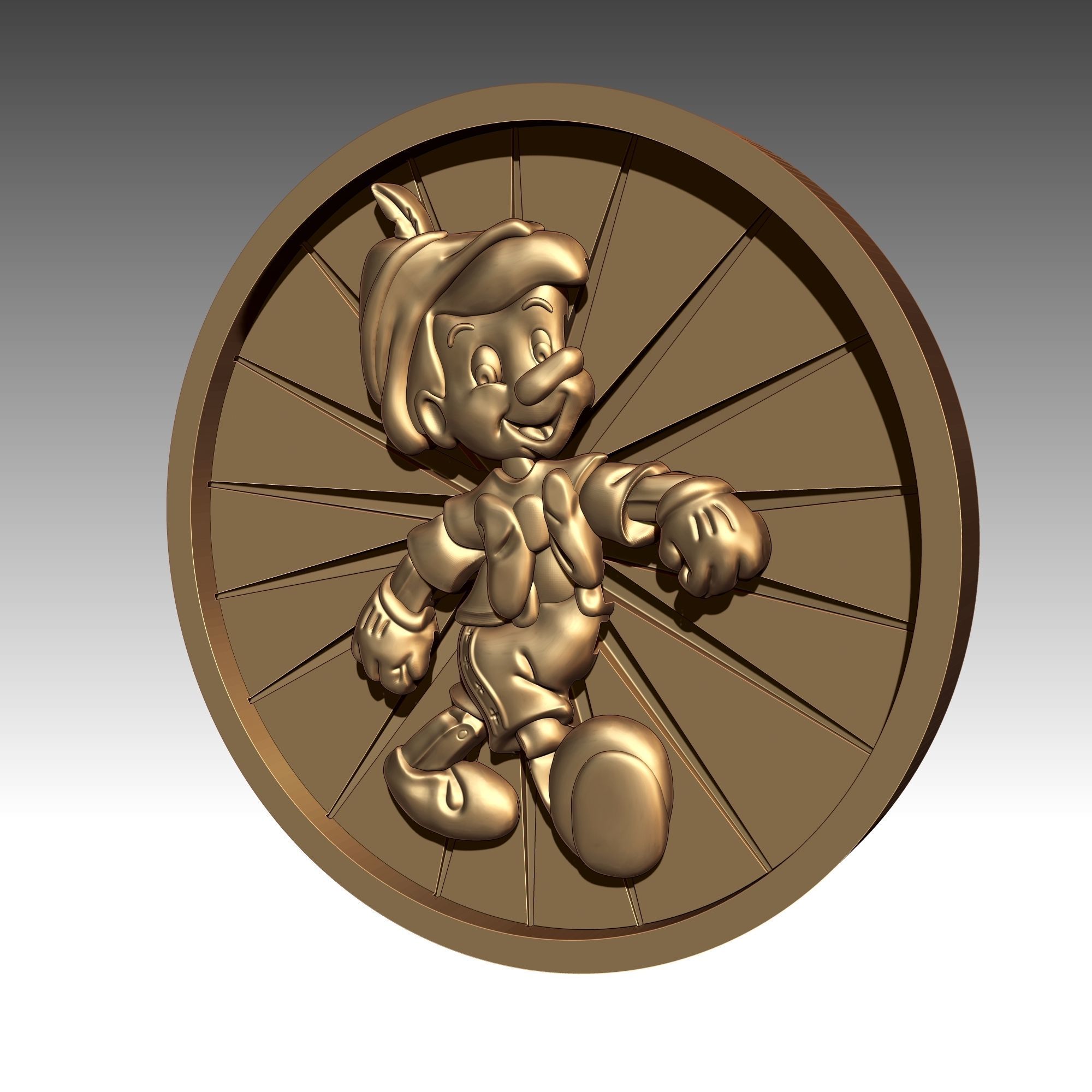 Pinocho 3D print model_6
