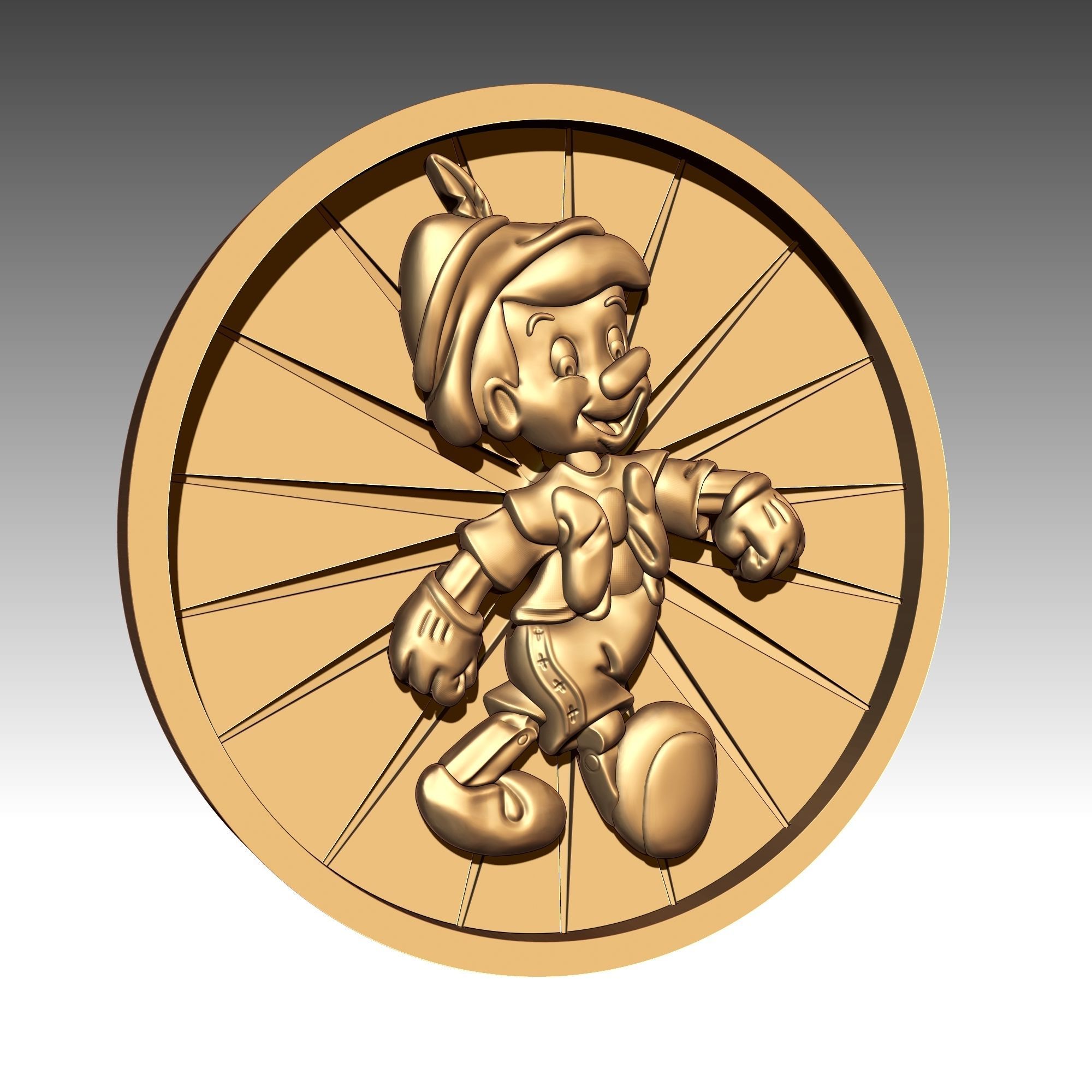 Pinocho 3D print model_5