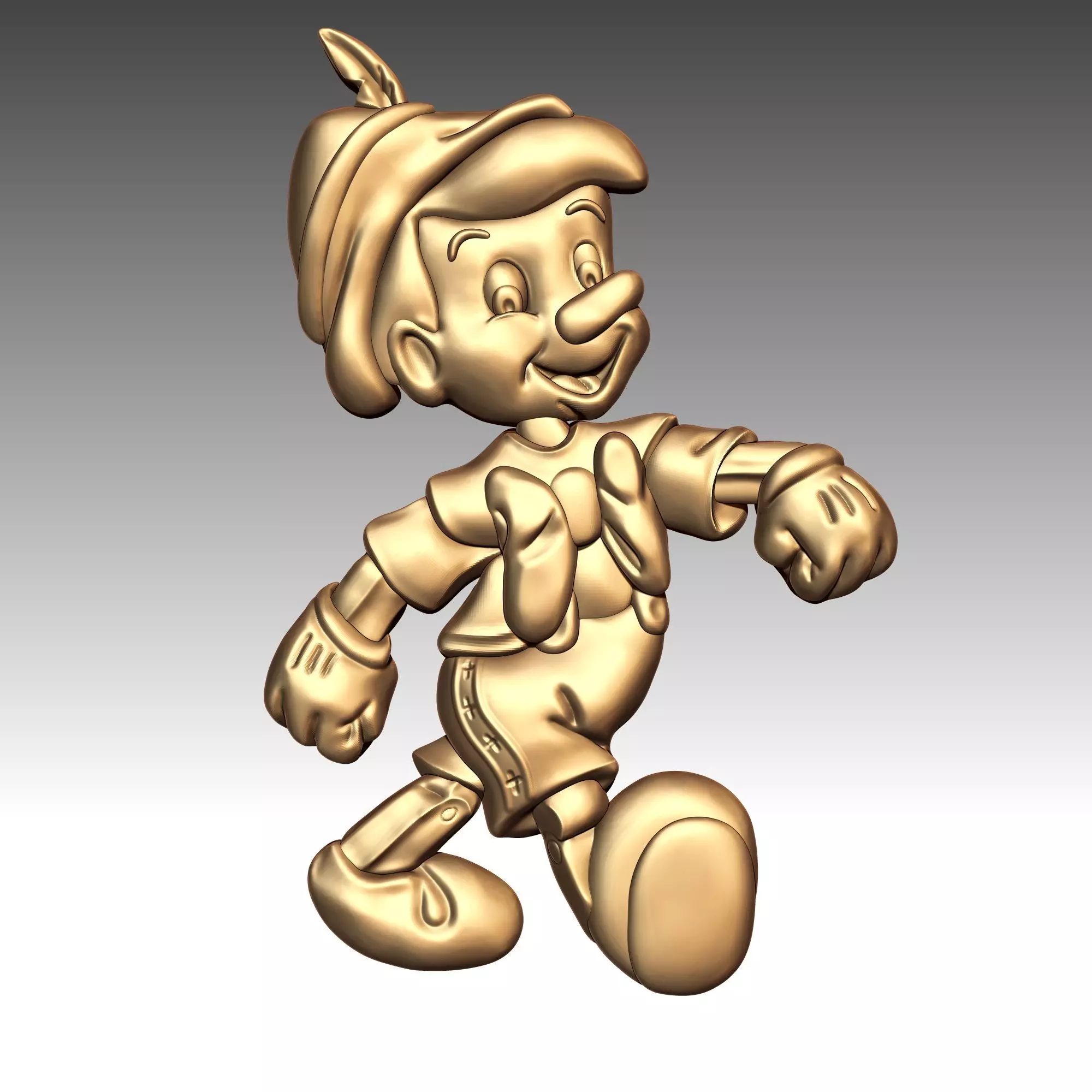 Pinocho 3D print model_0