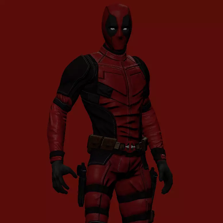 deadpool For 3dprint 3D print model_0