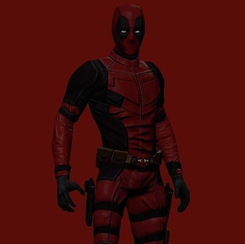 deadpool For 3dprint 3D print model