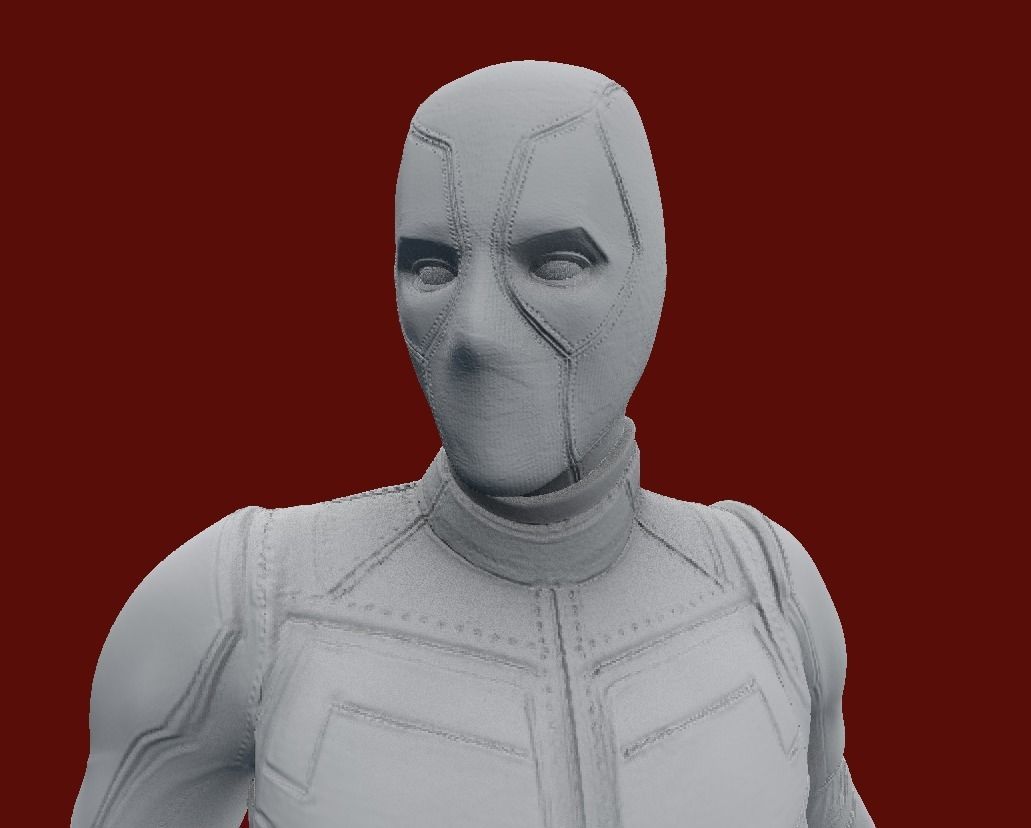 deadpool For 3dprint 3D print model_6