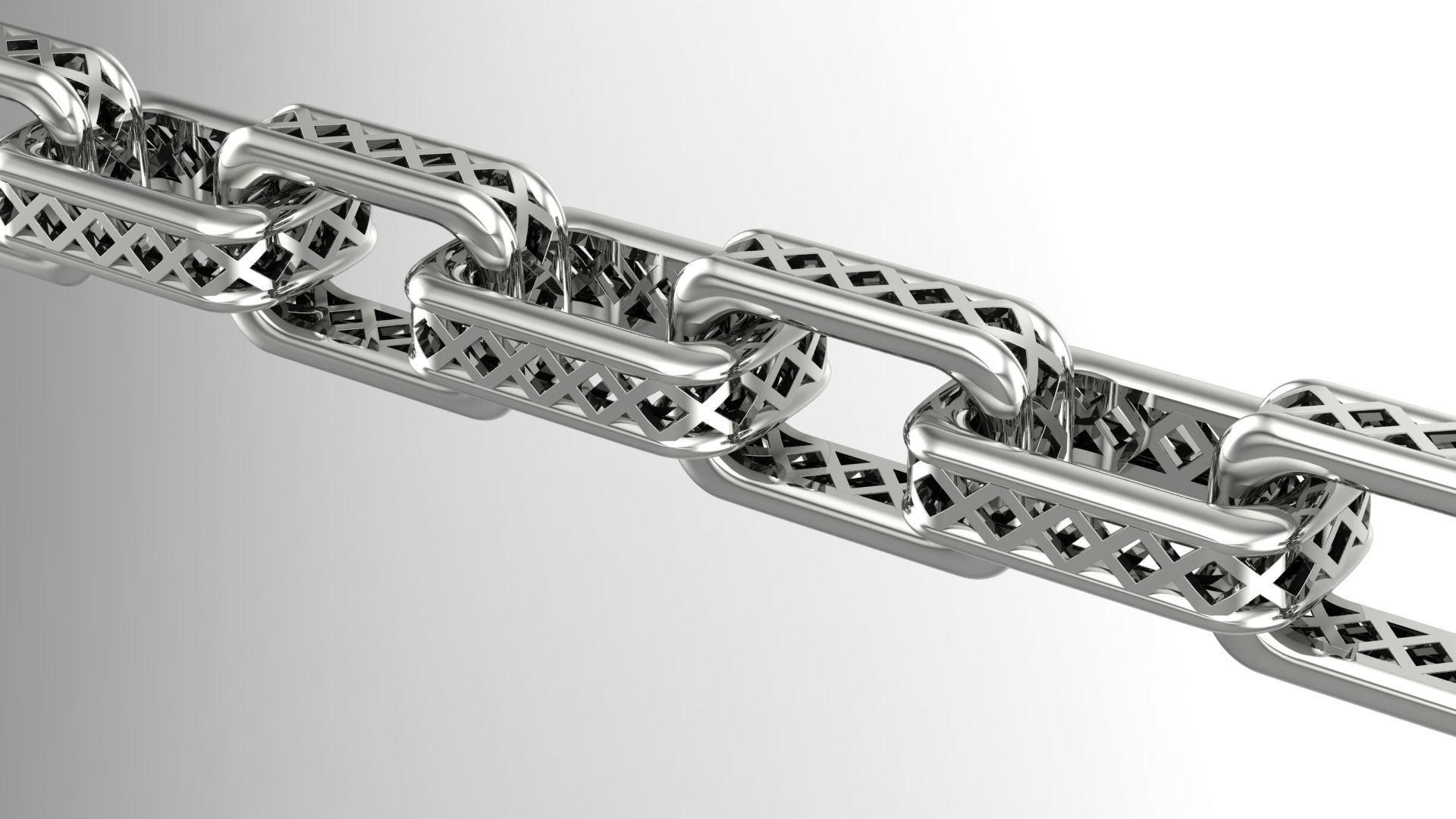 Chain Bracelet Fusion 3D print model_5