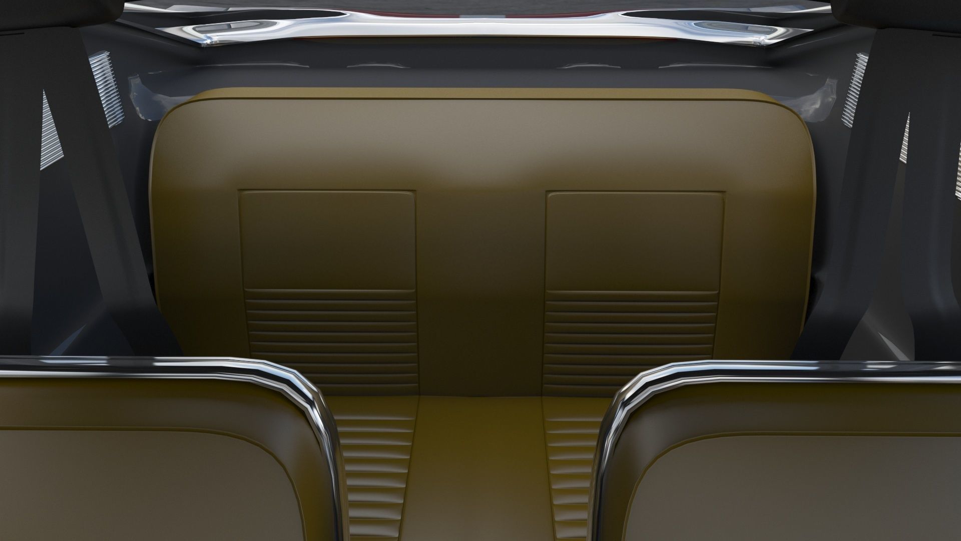 Shelby GT500 1967  Low-poly 3D model_16