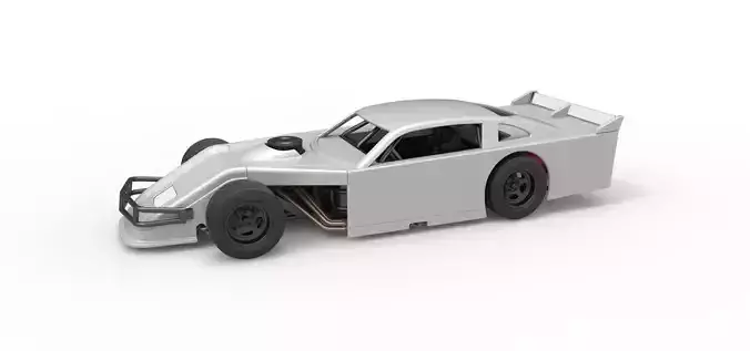 Asphalt Modified stock car Version 4 Scale 1 to 25 3D print model