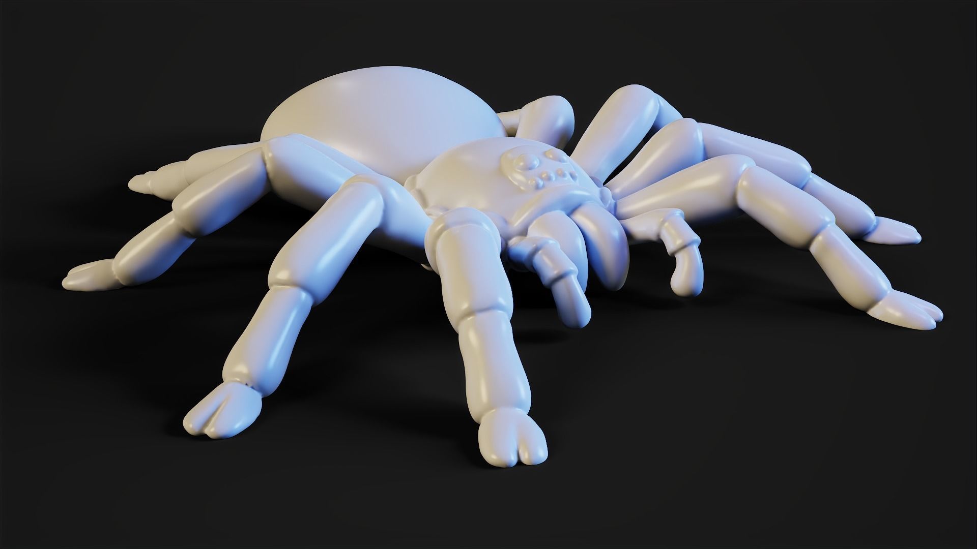 Spider - 3D Printable 3D print model_8