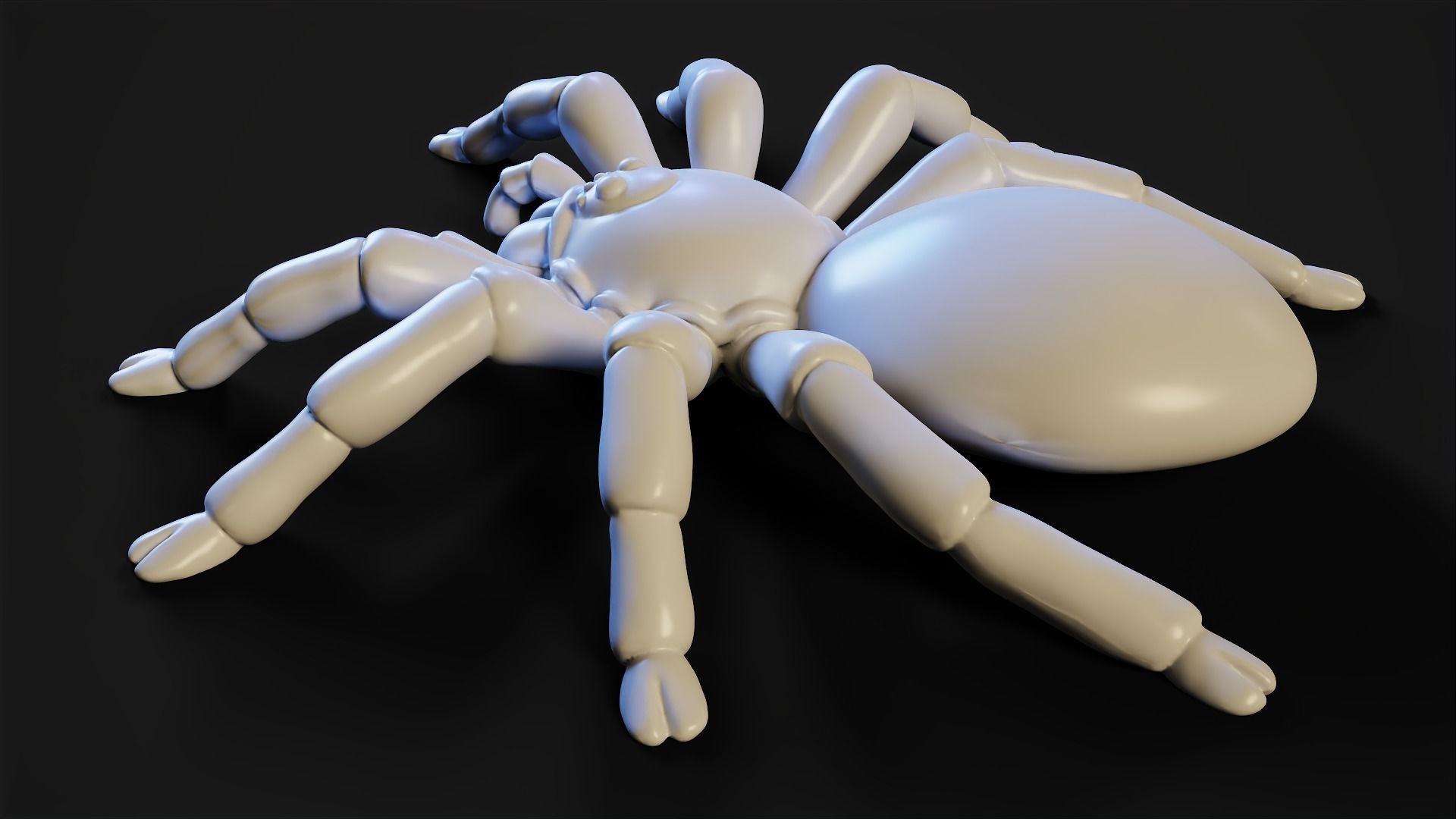 Spider - 3D Printable 3D print model_3