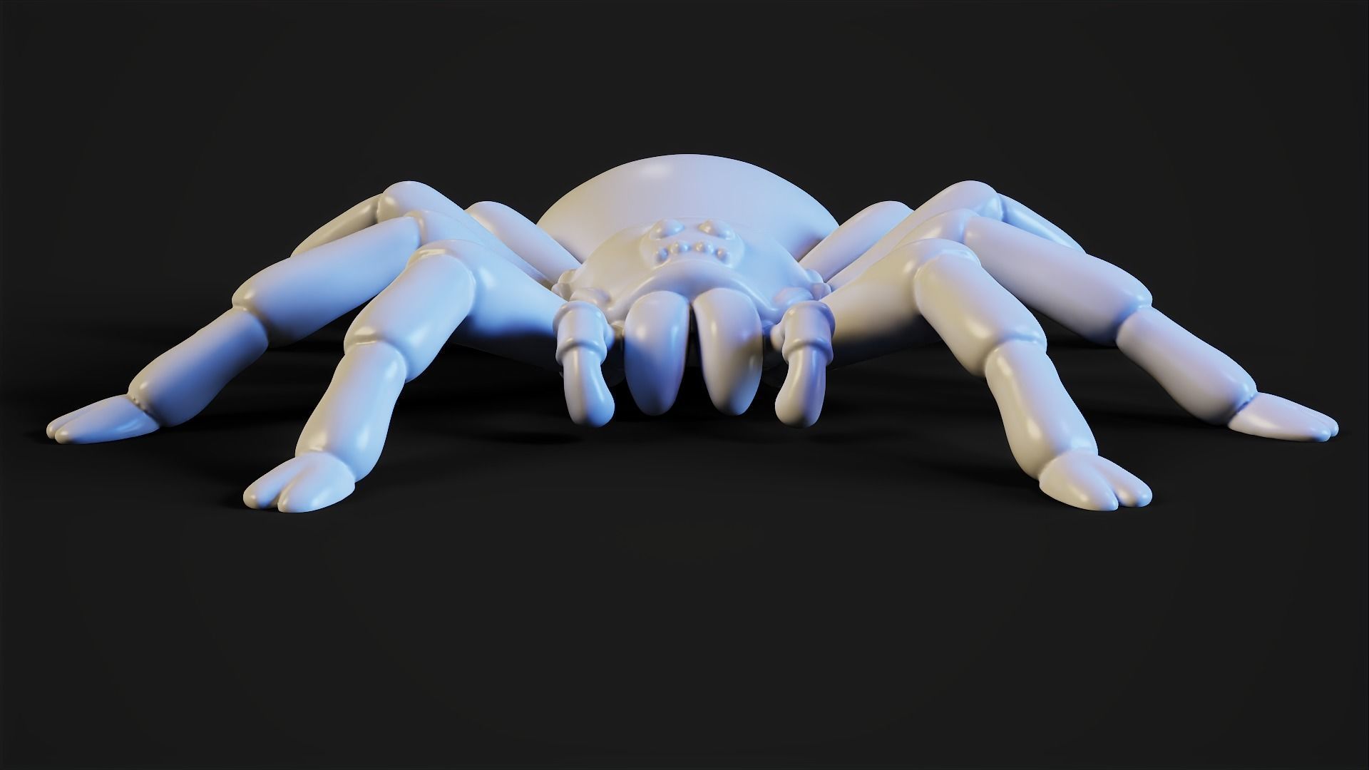 Spider - 3D Printable 3D print model_9