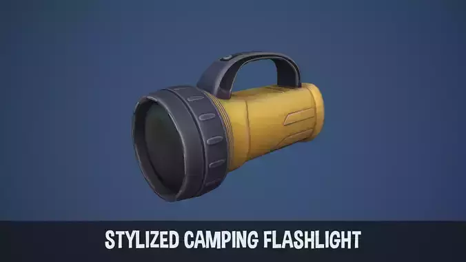 Stylized Camping Flashlight
