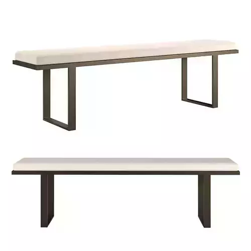 Burke Decor Stability Bench 3D model