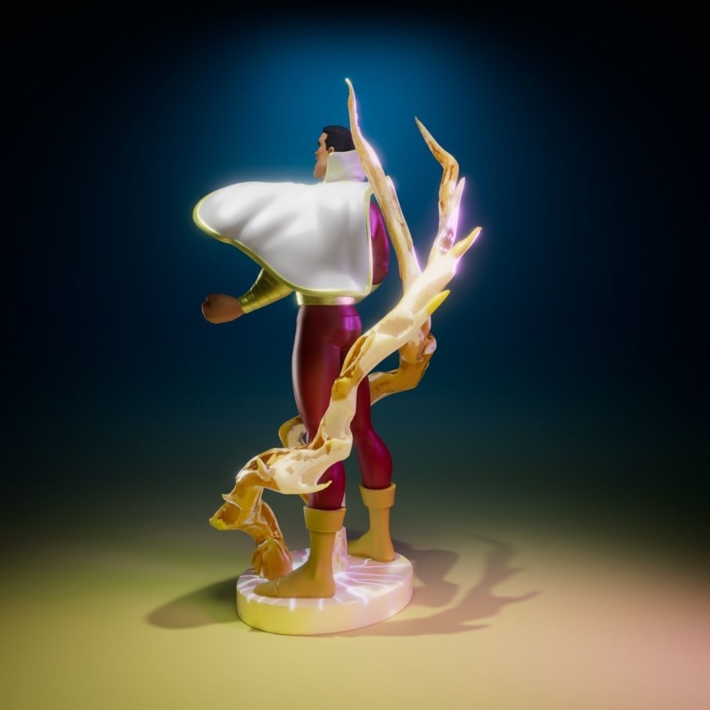 Shazam-Dc 3D print model_3