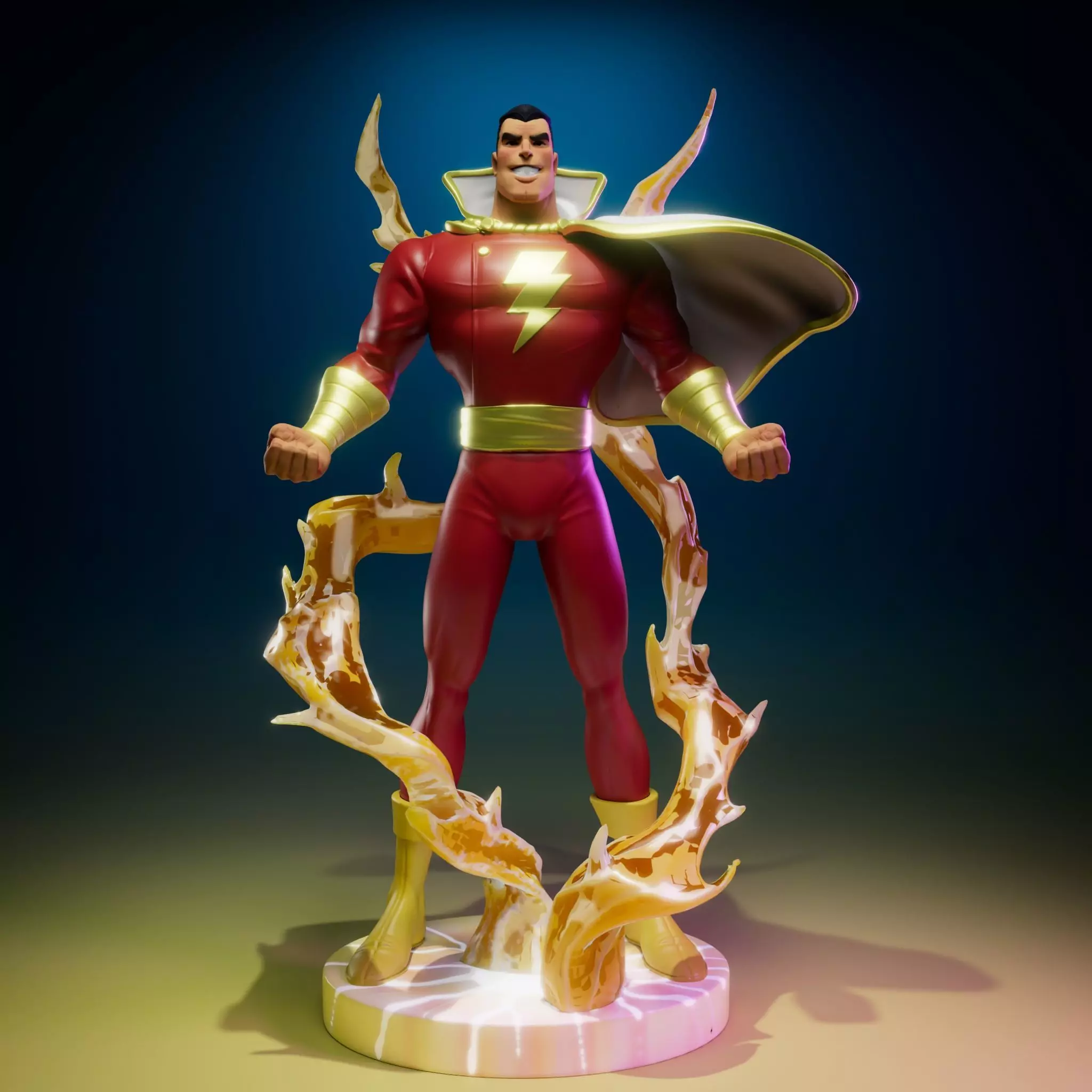 Shazam-Dc 3D print model_0