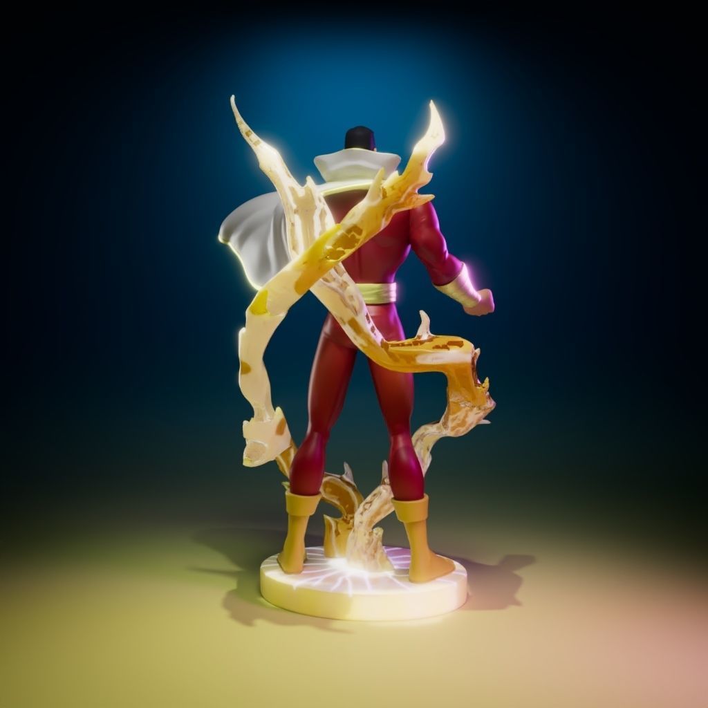 Shazam-Dc 3D print model_4