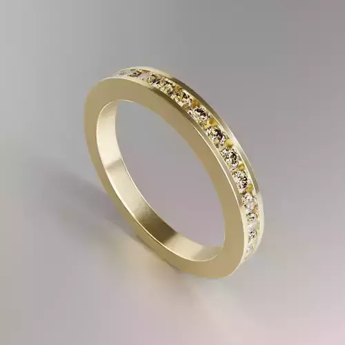 Channel setting ring 3D print model
