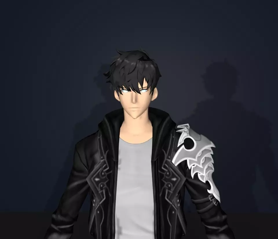 sung jinwoo 3D model