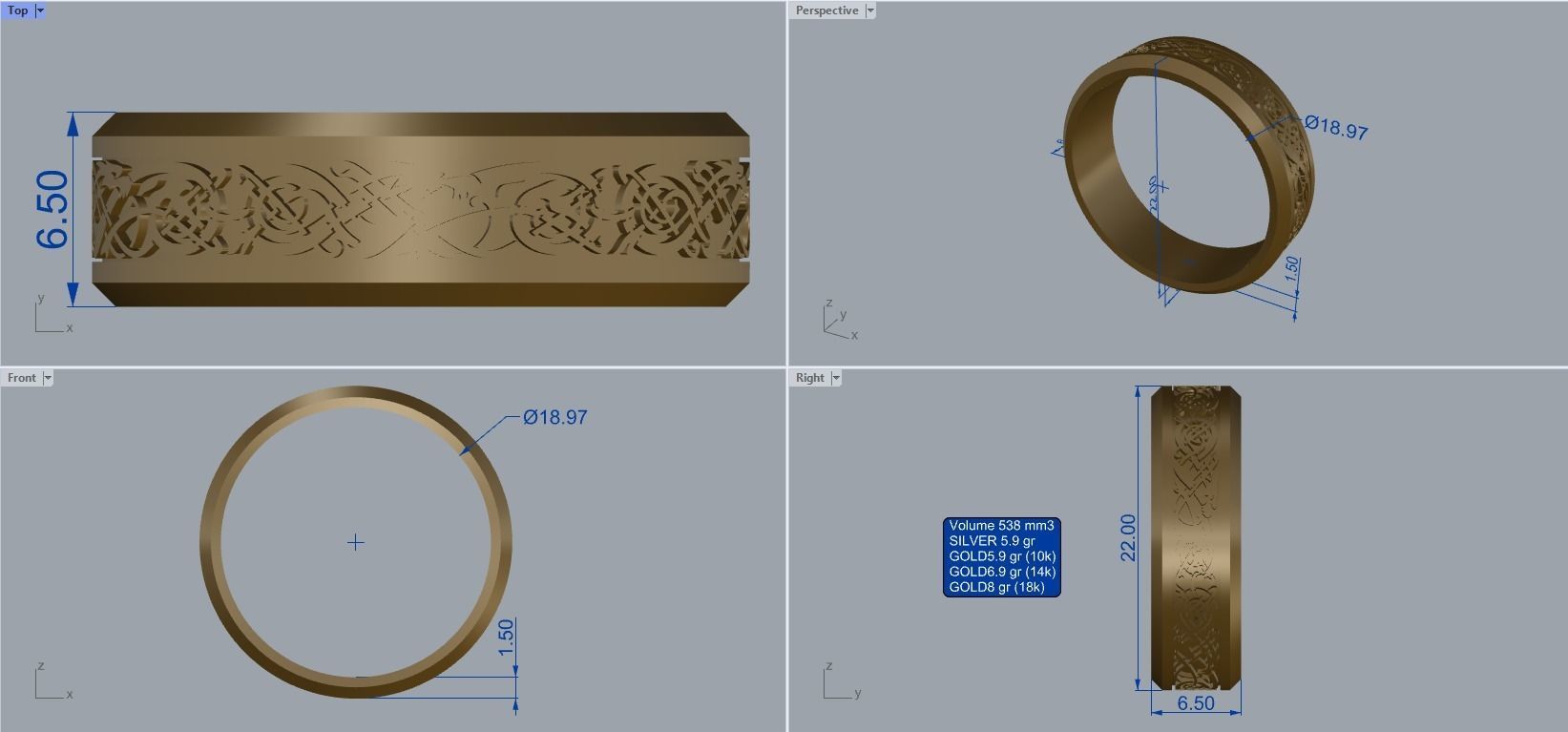 R 094 ring sizes 3D print model_13