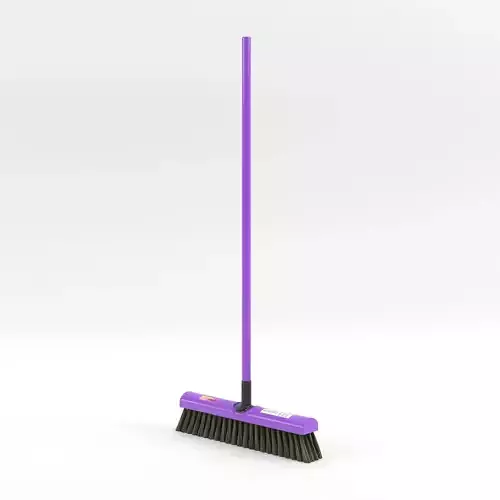 Broom Low-poly 3D model
