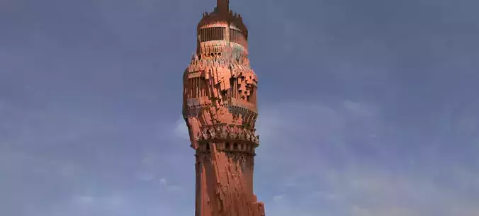 Dune Awaken Tower 3D
