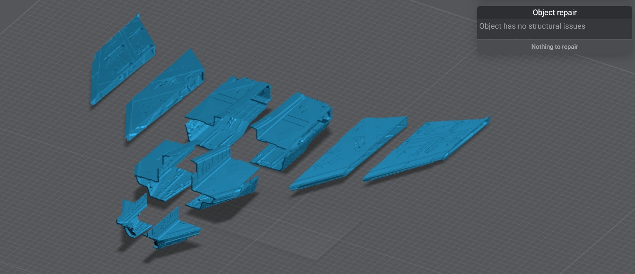 Crossfield Discovery scale model  3D print model_12