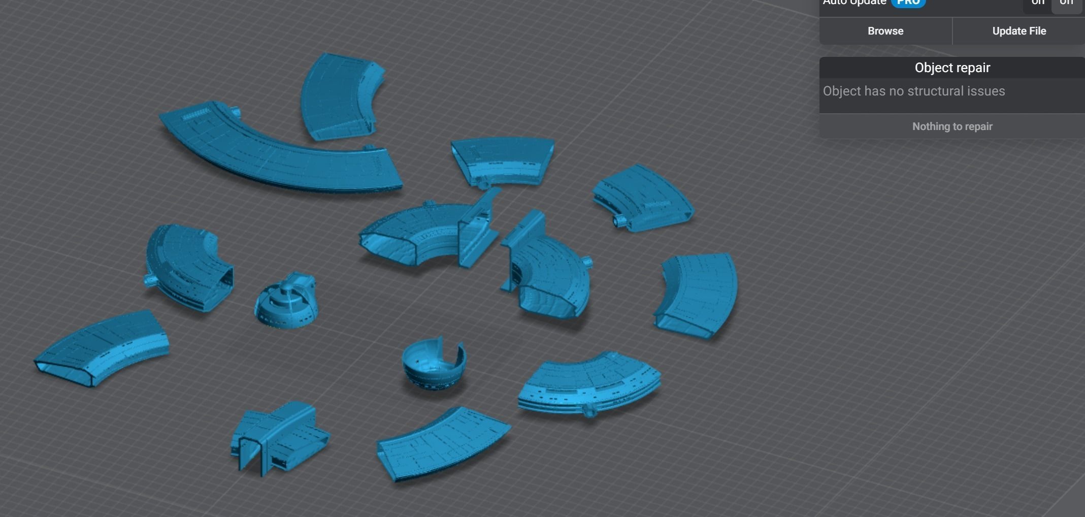 Crossfield Discovery scale model  3D print model_13