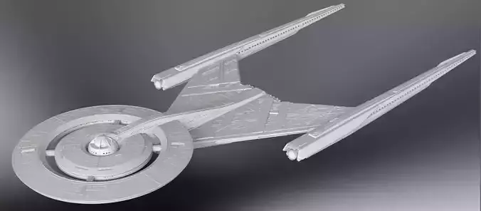 Crossfield Discovery scale model  3D print model