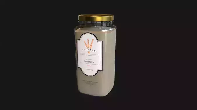 Wheat Flour Container A02