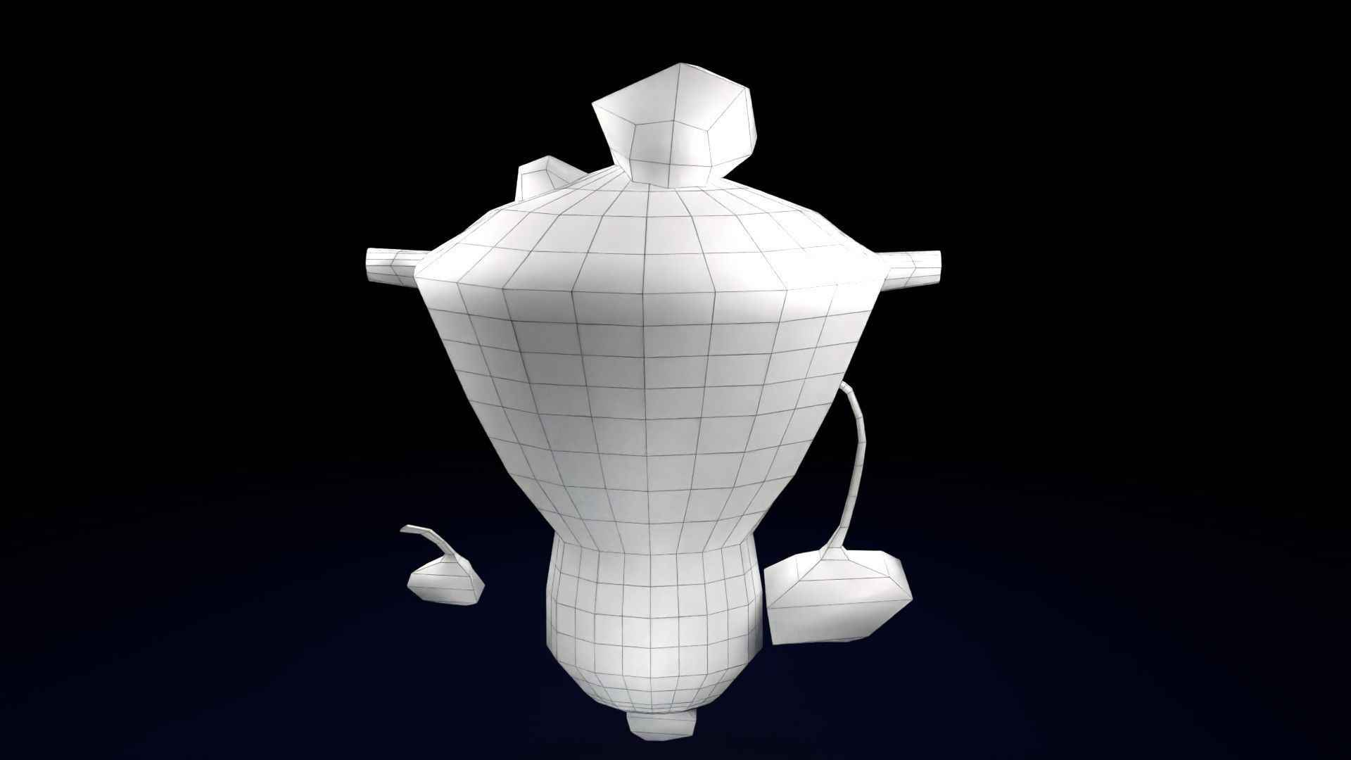 Fibroid Uterus Human female 3D Low-poly 3D model_48