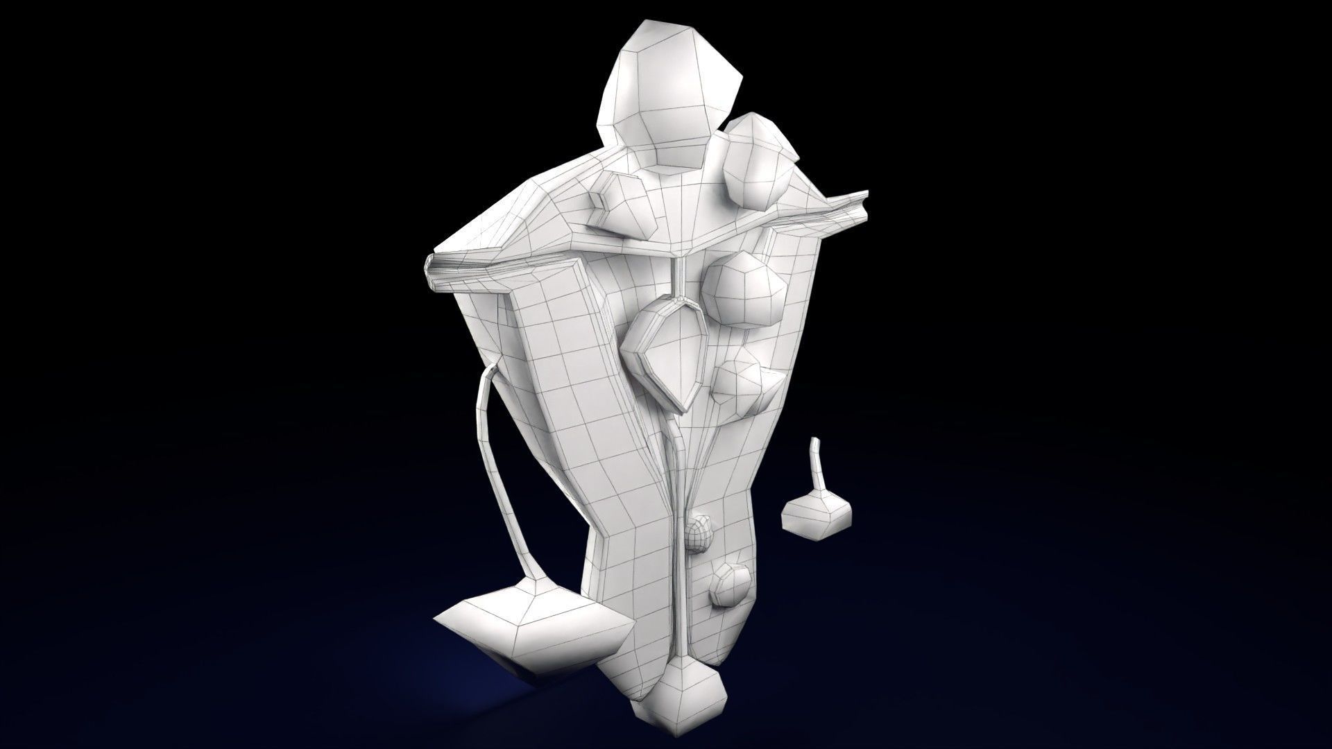 Fibroid Uterus Human female 3D Low-poly 3D model_51