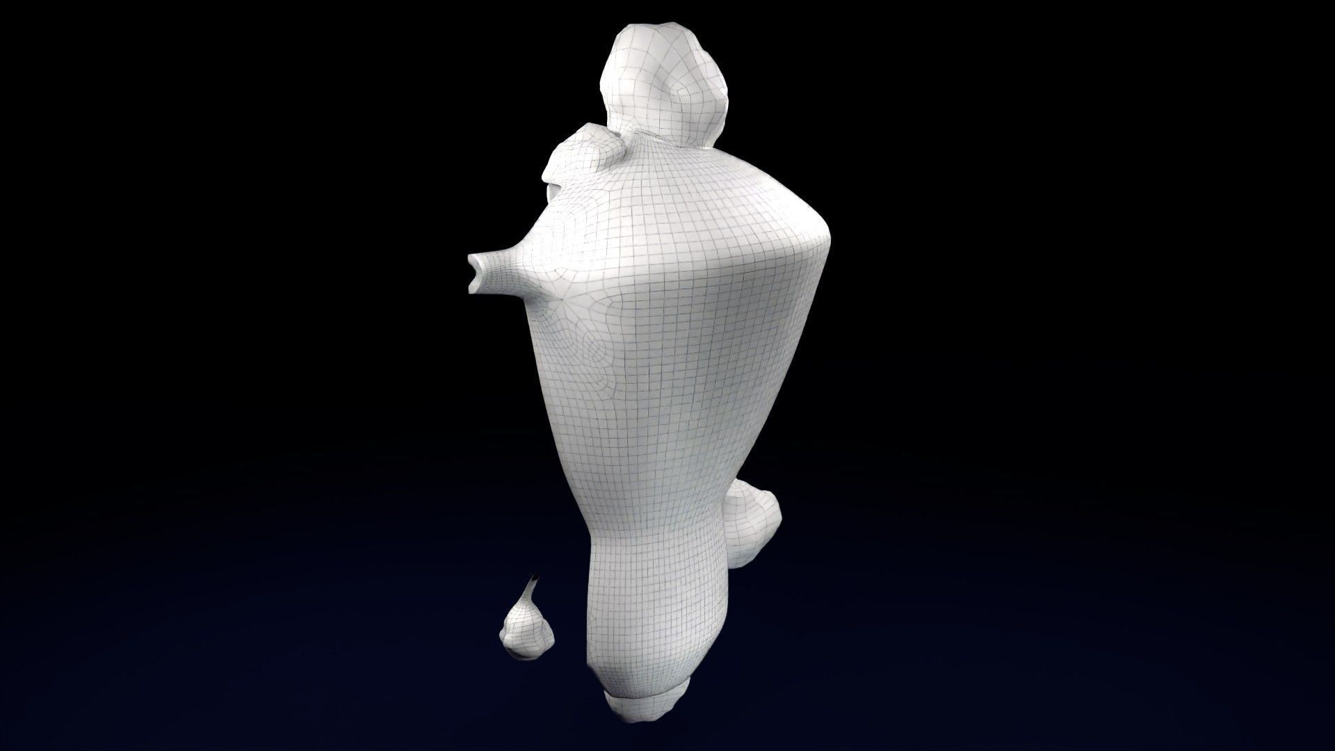 Fibroid Uterus Human female 3D Low-poly 3D model_67