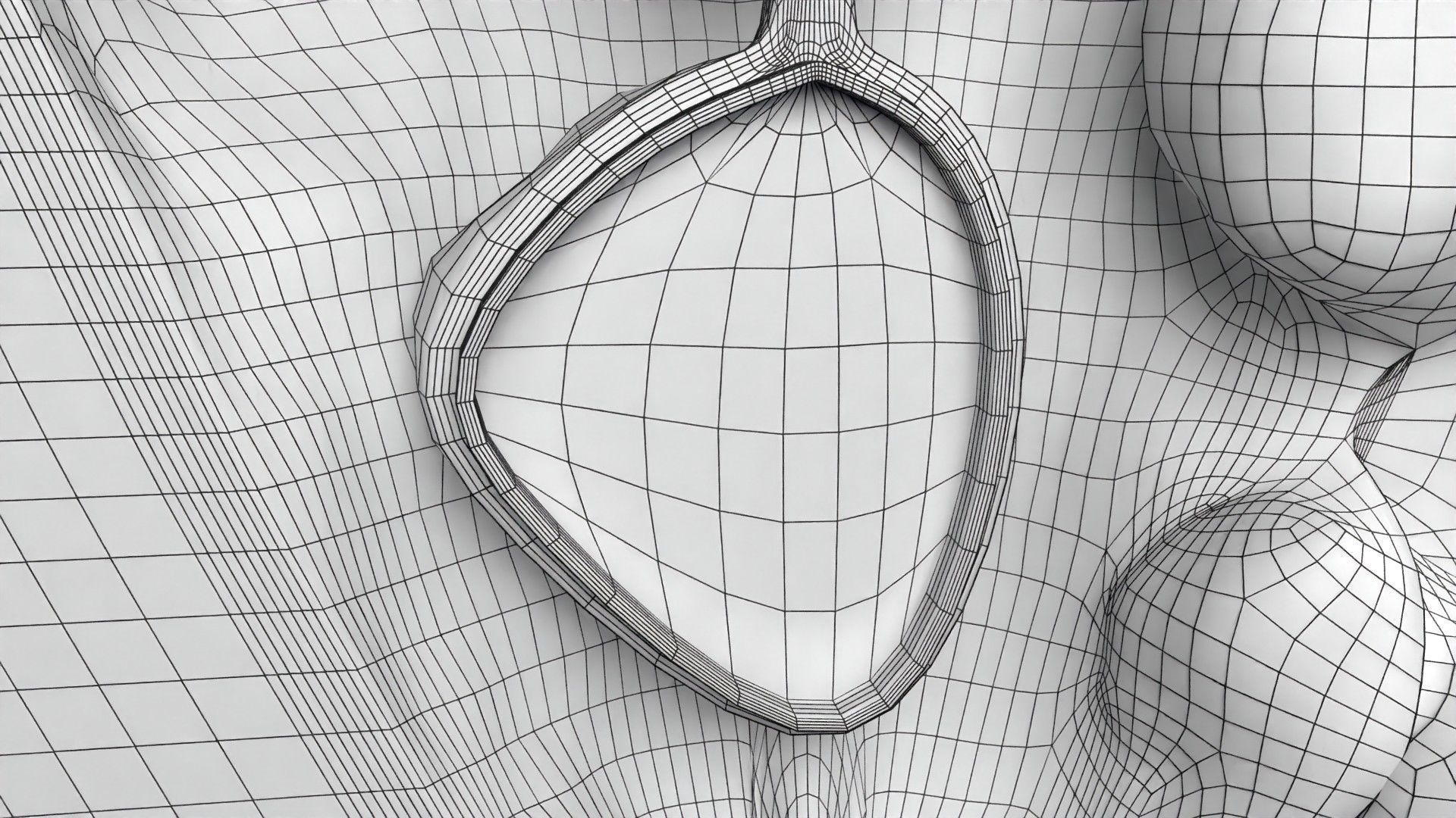 Fibroid Uterus Human female 3D Low-poly 3D model_61