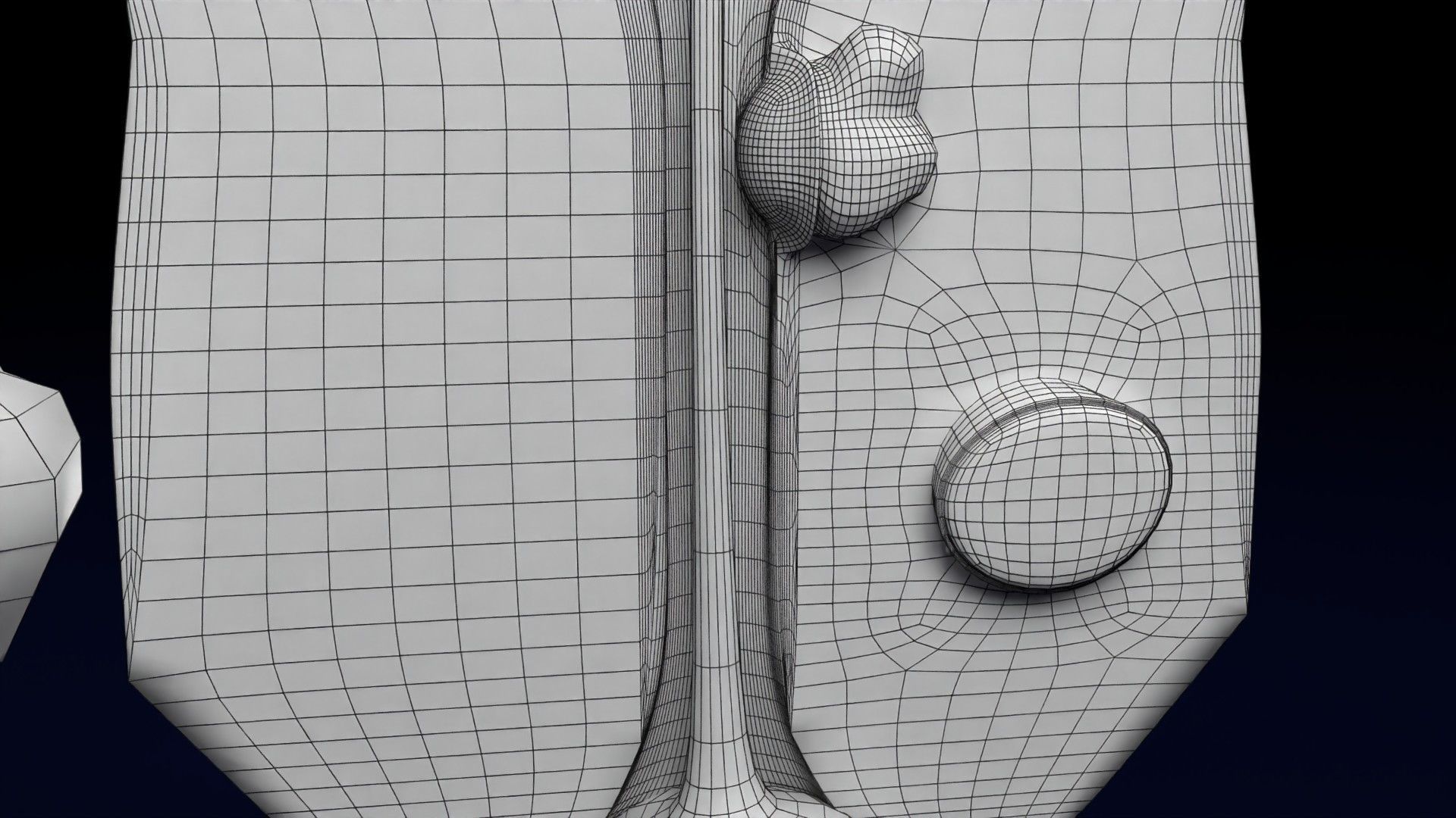 Fibroid Uterus Human female 3D Low-poly 3D model_60