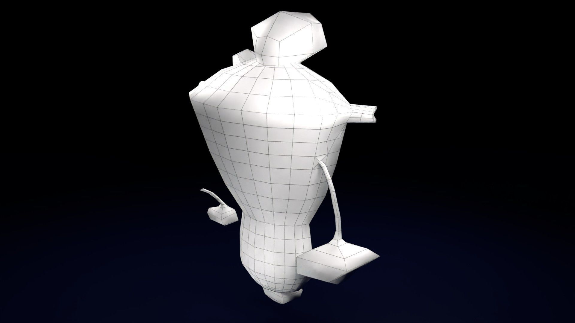 Fibroid Uterus Human female 3D Low-poly 3D model_49