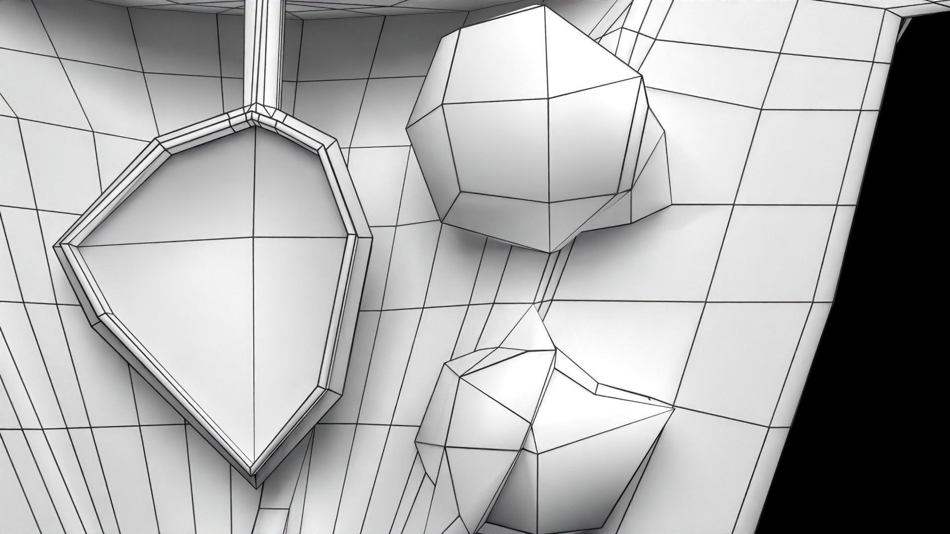 Fibroid Uterus Human female 3D Low-poly 3D model_43