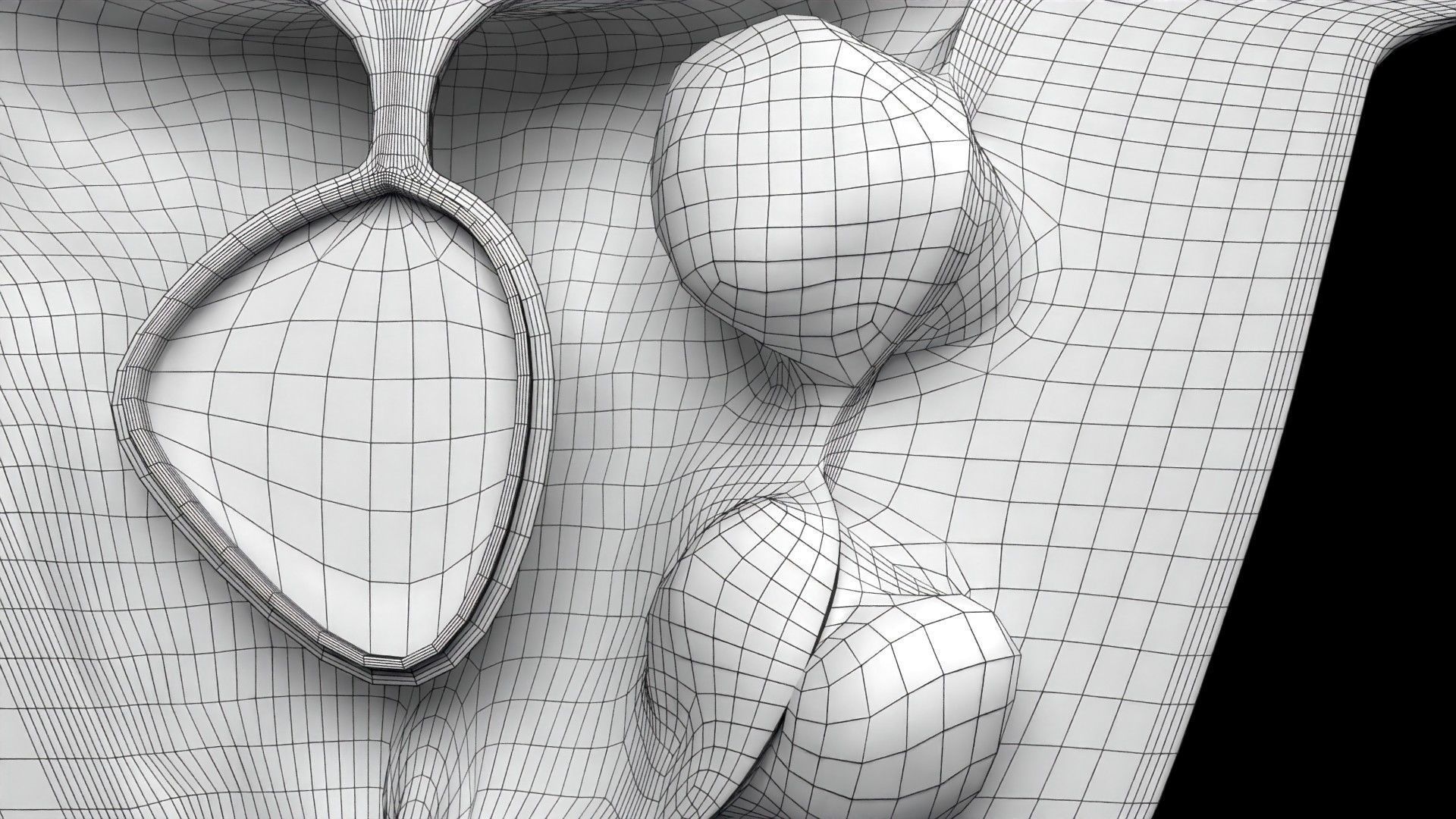 Fibroid Uterus Human female 3D Low-poly 3D model_62