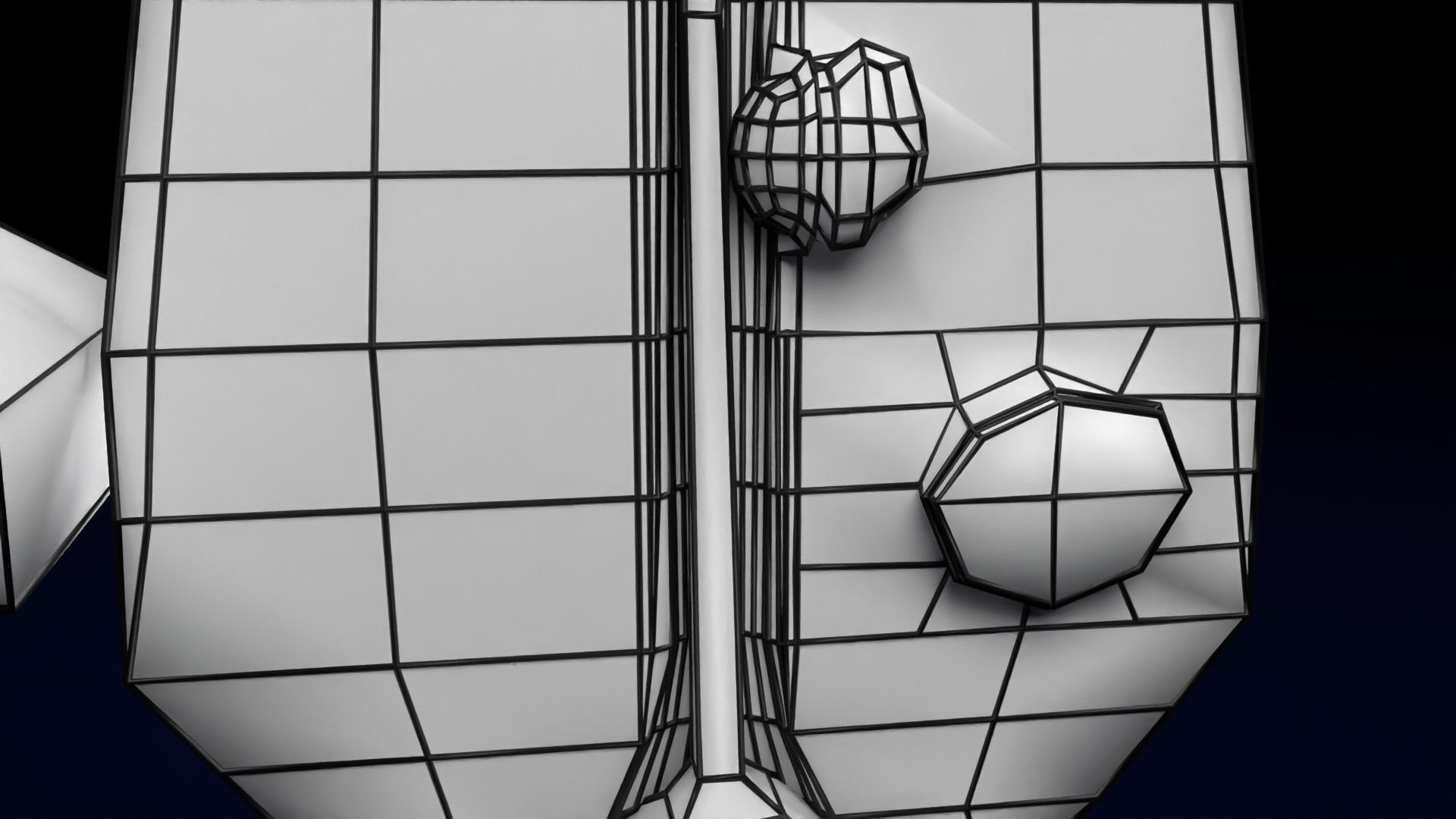 Fibroid Uterus Human female 3D Low-poly 3D model_42