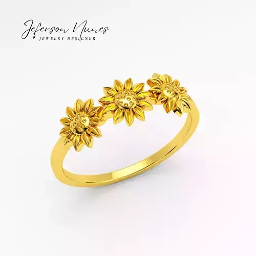 Anel Girassois  A1091 